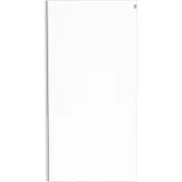 Luca Varess Boltano panneau latéral 100 cm verre transparent chrome profil