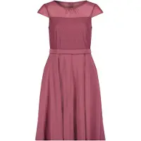 Vera Mont Robe de cocktail rouge foncé