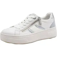 Tamaris Baskets basses blanc cassé