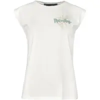 Rick And Morty Top de - S - XXL - pour Femme - crème - Taille XXL