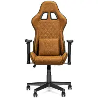 Ranqer Felix Office Chair - Chaise de bureau confortable - Marron - RQ-FELIX-OFFICE-BRN-TAN
