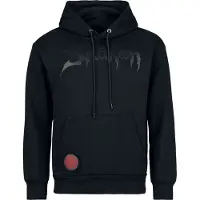 The Lord Of The Rings Sweat-shirt à capuche de - Heat Logo - Sauron - Noir Sur Noir - S - XXL - pour Homme - noir - Taille S