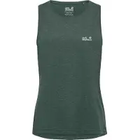Jack Wolfskin Wildtrail Sleeveless T-shirt Vert XL Femme