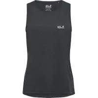 Jack Wolfskin Wildtrail Sleeveless T-shirt Noir L Femme