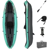 Bestway Hydro-Force Ventura Kayak - 1 personne - 280 x 86 cm - Robuste et confortable