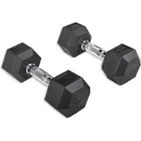 Olive Haltère Rubber Hex 7kg 2 Unités