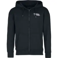 Looney Tunes Sweat-shirt zippé à capuche de - Taz - Tasmanian Devil - S - 3XL - pour Homme - noir - Taille L