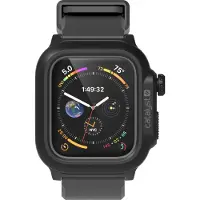 Catalyst Coque Waterproof pour Apple Watch 44mm (SE/6/5/4) - Noir/Gris - CAT44WAT4GRY