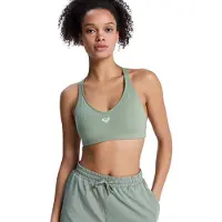 Roxy Heart Medium Impact Sports Bra Vert L Femme