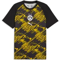 Puma Maillot 'Borussia Dortmund' jaune foncé / noir