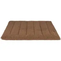 District 70 Sherpa Matelas Pour Cage - Moka - S