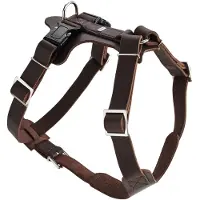 Hunter harnais Aalborg, taille:S-M/2, couleur:marron foncé