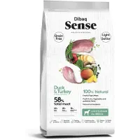 Dibaq Nourriture Pour Chiens Au Canard Et à La Dinde Sense Grain Free Light &amp; Senior 12kg