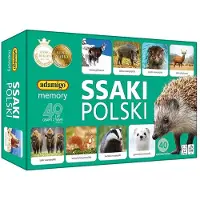 Adamigo Mammifères Jeu de mémoire polonais 07752