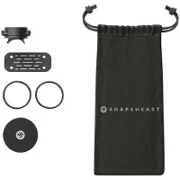 Shapeheart Universal Magnetic Support de téléphone noir noir One Size