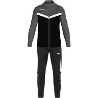 Jako Survêtement 'Iconic' gris foncé / noir / blanc