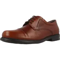 Fluchos pour homme. 8468_NATU_LIBA Chaussures en cuir Simon 8468 marron (43), Lacets, Casuel