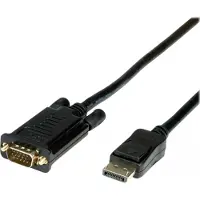 Value Câble DisplayPort-VGA, DP ST - VGA ST, noir, 1,5 m