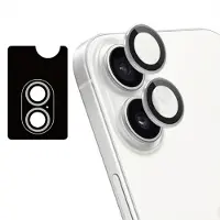 IMoshion Lot de 2 protections d'objectif de caméra Apple iPhone 17 / 16 / 16 Plus - Blanc