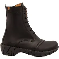 El naturalista pour femme. 2NG572019605_001 Bottines en cuir Ng57 noir (38), 1 à 3 cm, Lacets, Casuel