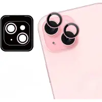 IMoshion Lot de 2 protections d'objectif de caméra Apple iPhone 15 / 15 Plus - Pink
