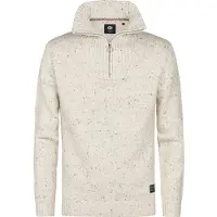Petrol Industries M-3050-kwc258 Half Zip Sweater Beige 3XL Homme