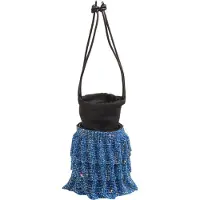 Faina Poche ventrale bleu / noir