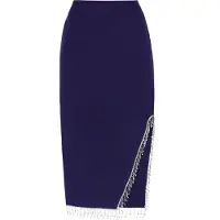 Faina Jupe marine / argent