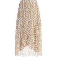Faina Jupe chamois / blanc naturel