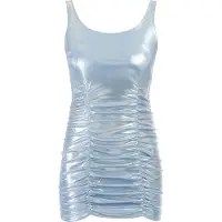 Faina Robe bleu clair