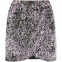 Faina Jupe brocart / rose clair / argent