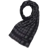 Giorgio Armani Écharpe 'Emporio' gris