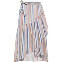 IZIA Jupe bleu / bleu clair / marron / blanc cassé