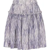 Faina Jupe beige / bleu violet