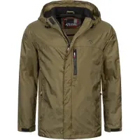 Alessandro Salvarini Veste fonctionnelle olive / noir