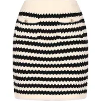 Faina Jupe beige / noir