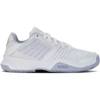 K-Swiss Chaussures de Tennis K Swiss Women Court Express HB White Heather Peach Fuzz-Taille 41,5