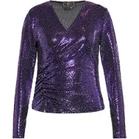 Faina Chemisier violet