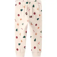 Name it Pyjama 'NMNVismas' beige clair / pueblo / rouge carmin