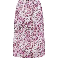 Faina Jupe chocolat / lilas / rose clair / violet rouge