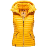 NAVAHOO Gilet 'Shadaa' jaune d'or