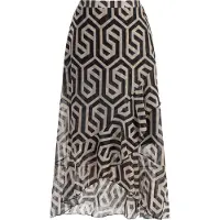 Faina Jupe beige foncé / or / noir