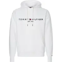 Tommy Hilfiger Sweat-shirt 'Logo Embroidery Flex Drawstring' bleu marine / rouge / blanc