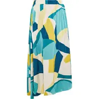 Faina Jupe beige / bleu / jaune