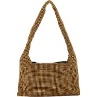 FELIPA Sac bandoulière or / noir