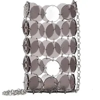 FELIPA Sac à bandoulière noir / argent
