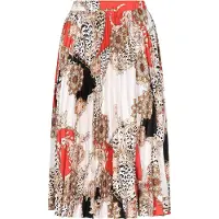 Faina Jupe beige clair / rouge / noir / blanc