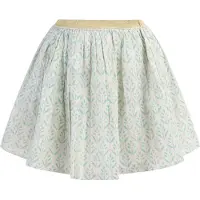 IZIA Jupe mastic / turquoise / or