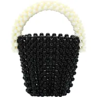 FELIPA Sacs à main noir / blanc cassé