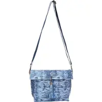 Faina Sac bandoulière marine / bleu ciel / blanc